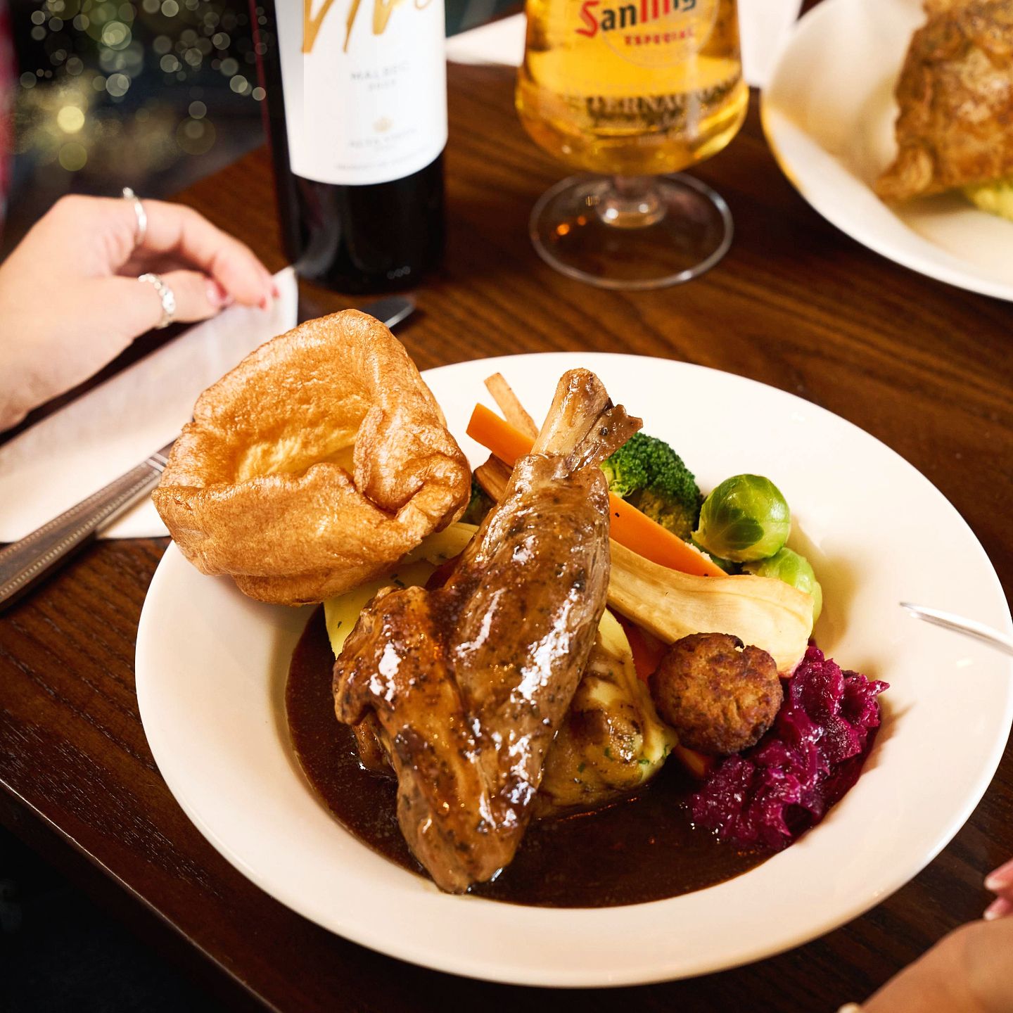 Christmas Day 2025 Lunch, Dinner & Dining at The Monkfield Arms in Cambourne